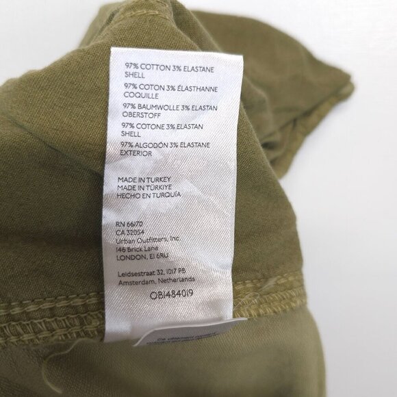 Free People High Waist Abby Chino Pants Size 4 - Picture 7 of 8